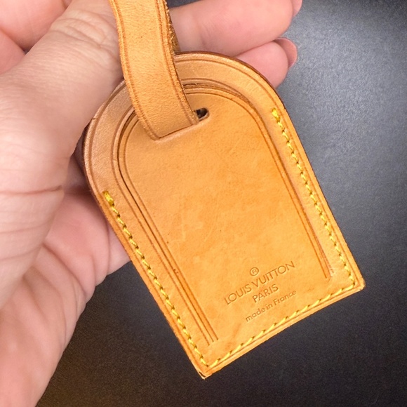 Louis Vuitton Luggage Tag - Good Condition (#6) - Picture 1 of 7
